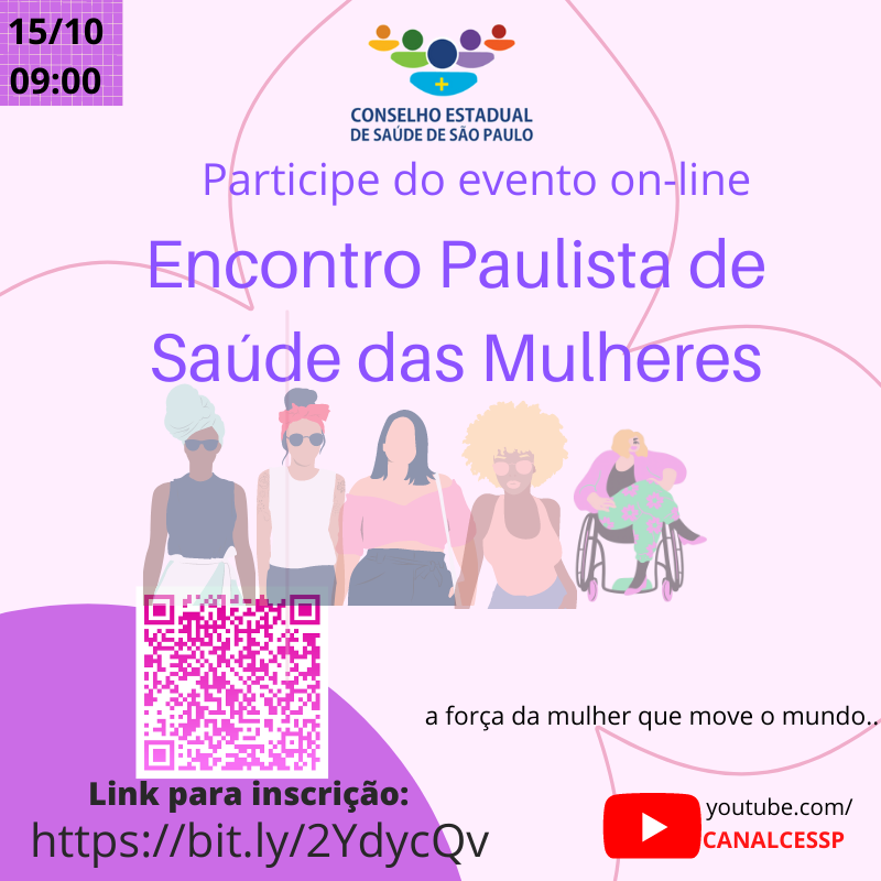 Encontro Paulista da Saúde das Mulheres – online